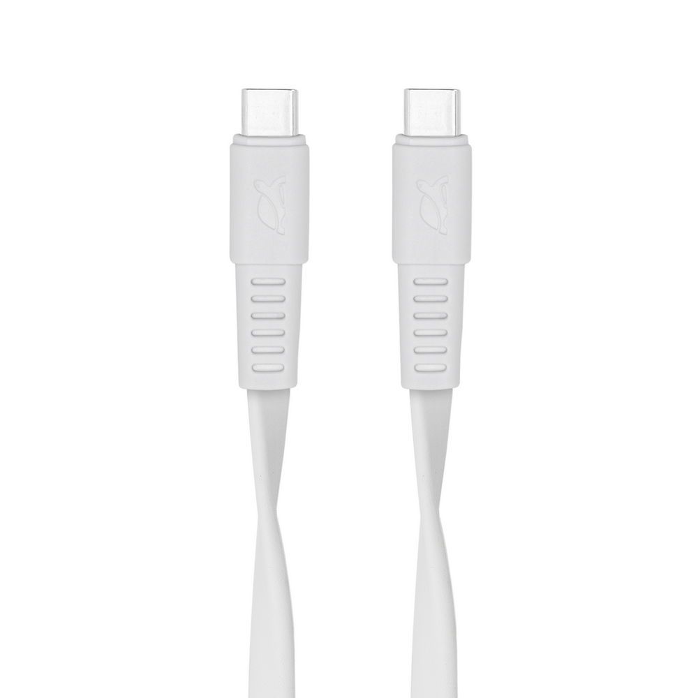 RivaCase PS6005 WT12 Type-C / Type-C Cable, 1,2m White