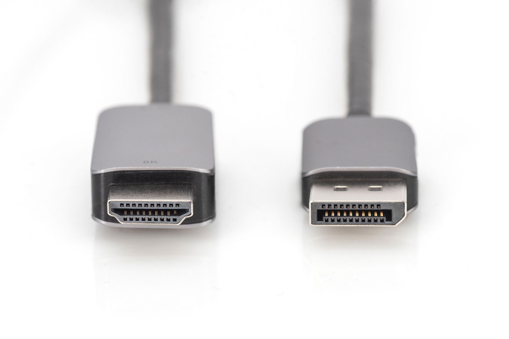 Digitus DB-340305-018-S 8K DisplayPort Adapter Cable DP to HDMI Type A 1,8m Black