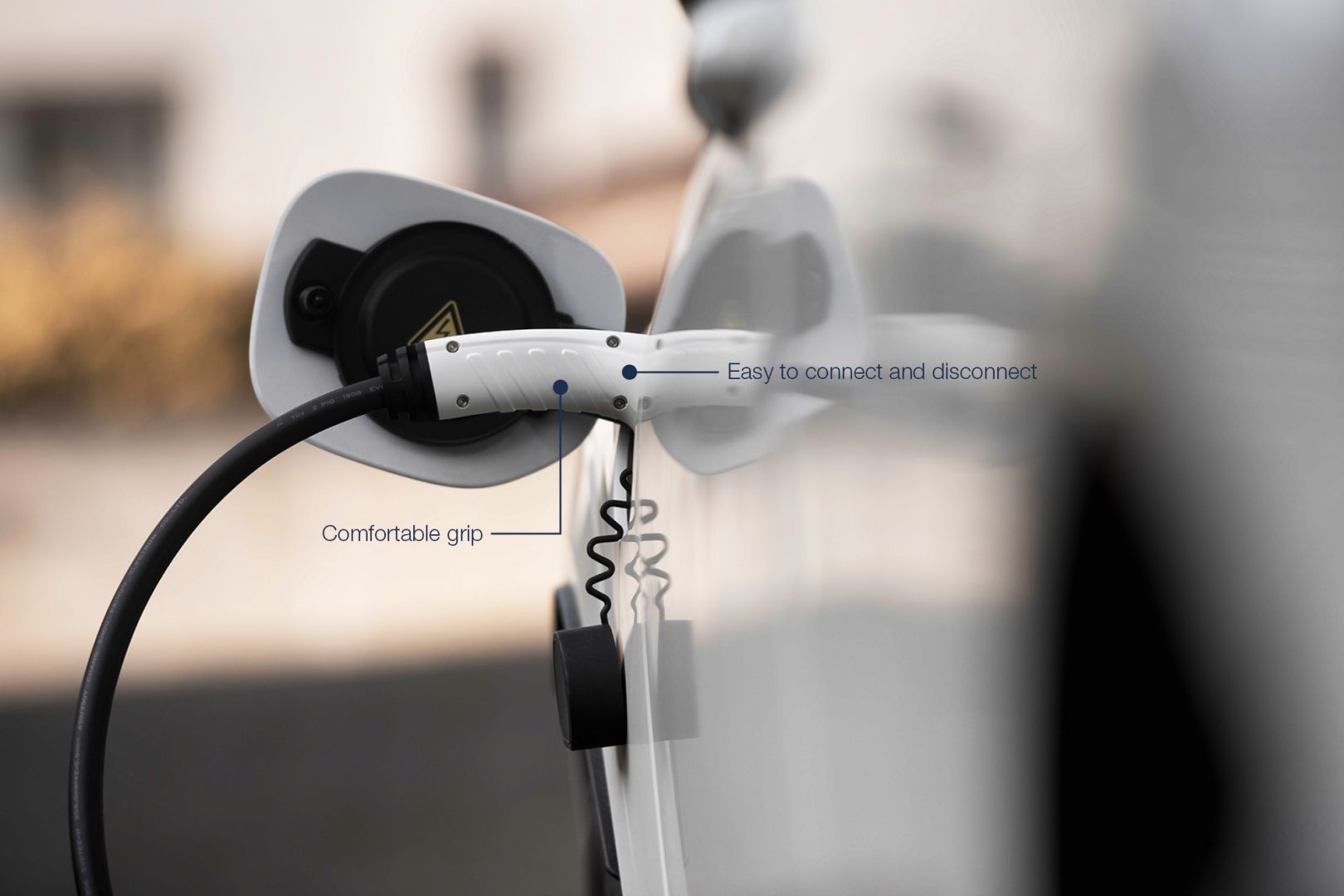 Digitus Spiral EV charging cable Type 2 to Type 2 7,5m Black