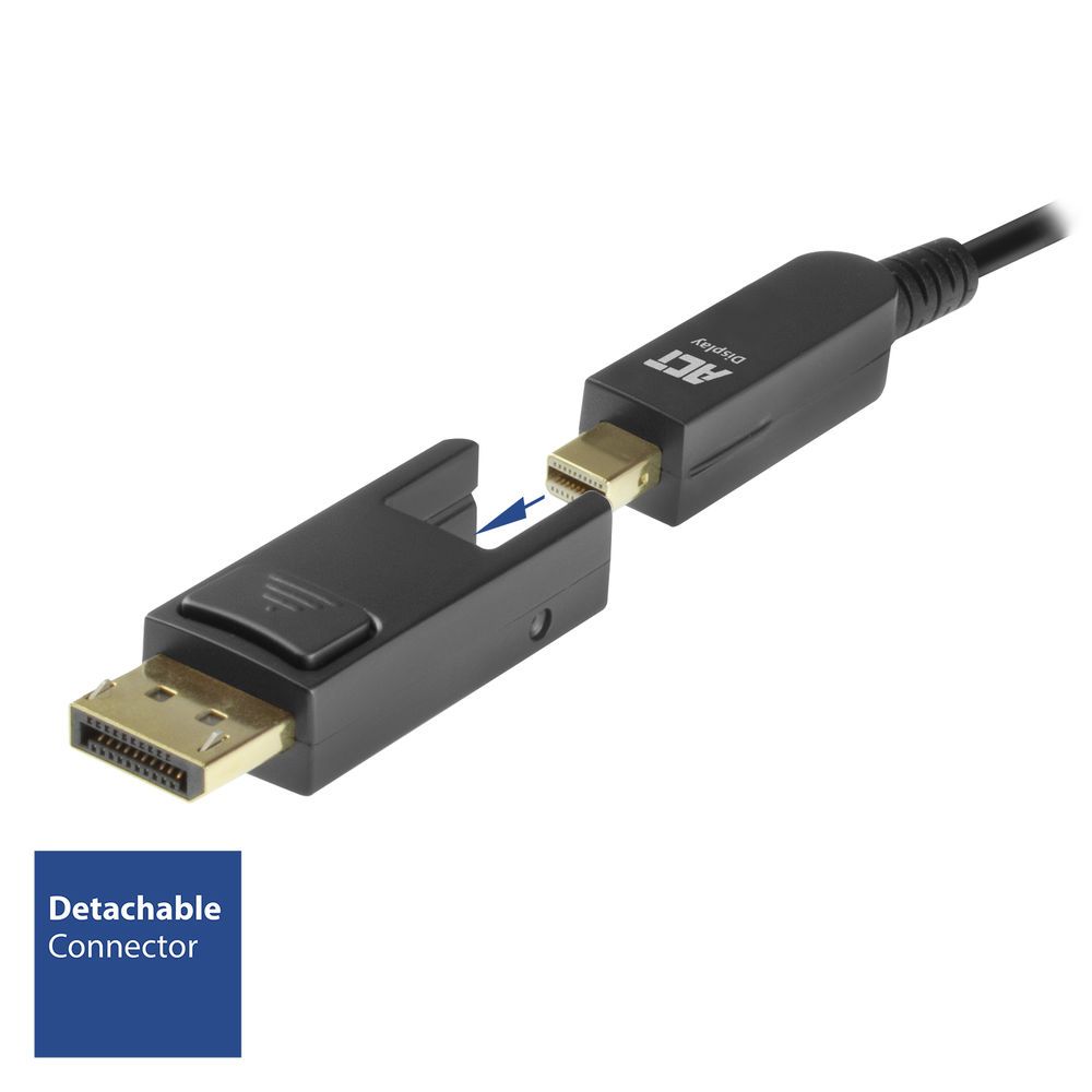 ACT DisplayPort cable 8K DisplayPort male to DisplayPort male 10m Black