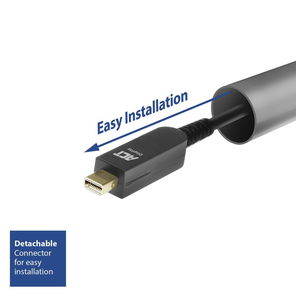 ACT DisplayPort cable 8K DisplayPort male to DisplayPort male 10m Black