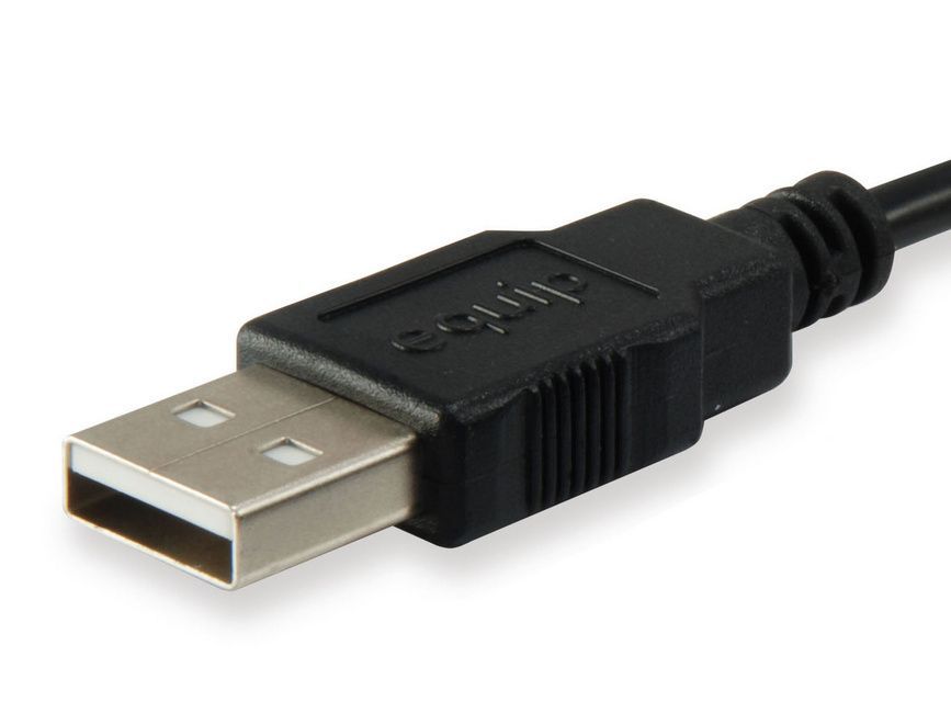 EQuip USB 2.0 Type A Extension Cable Male to Female 3m Black