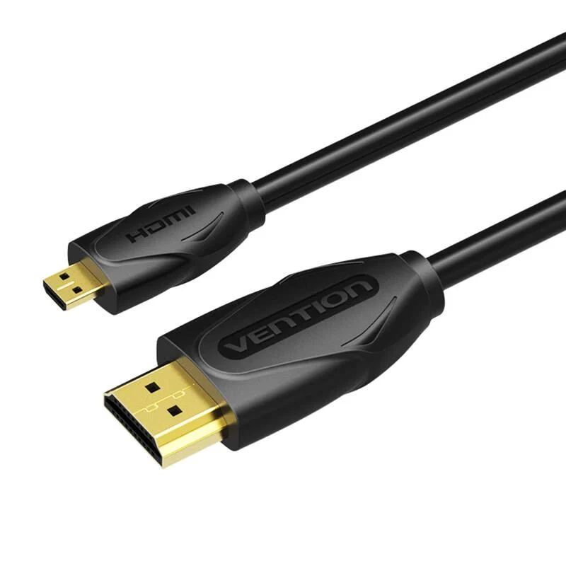 Vention Micro HDMI/M -> HDMI/M 3m cable Black