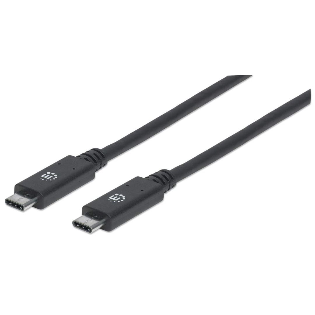 Manhattan USB 3.2 Gen 2 Type-C Device Cable 1m Black