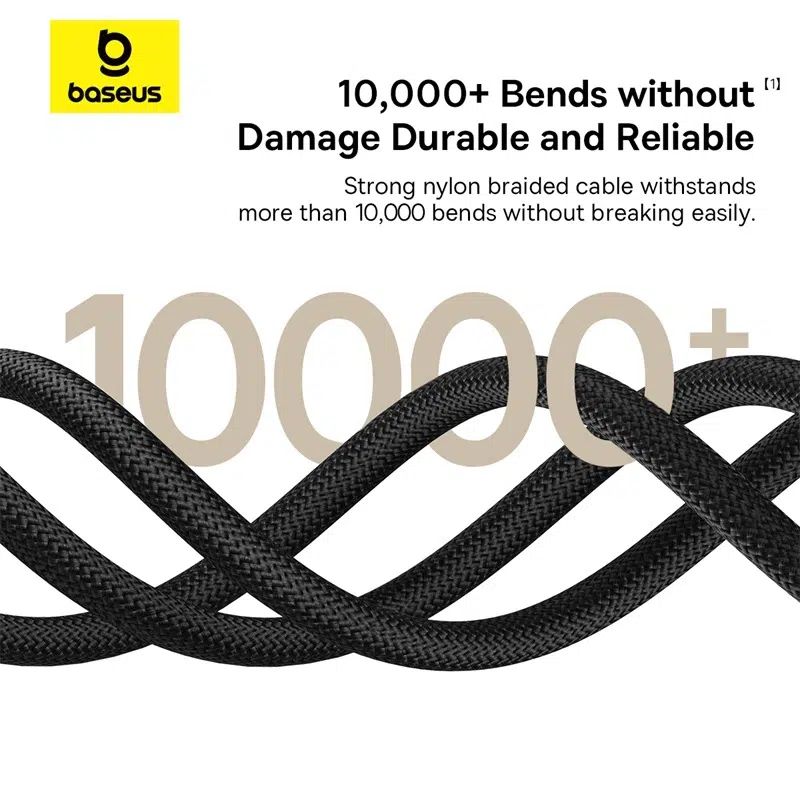 Baseus Dura Series 20W Type-C to Lightning Fast Charging Cable 2m Black/Gold