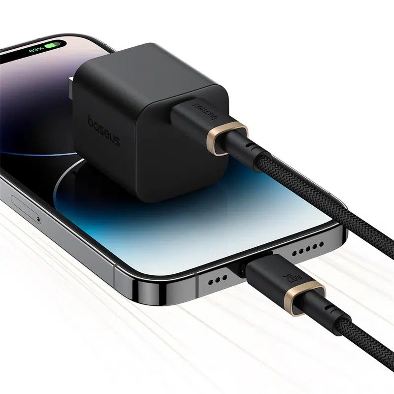 Baseus Dura Series 20W Type-C to Lightning Fast Charging Cable 2m Black/Gold