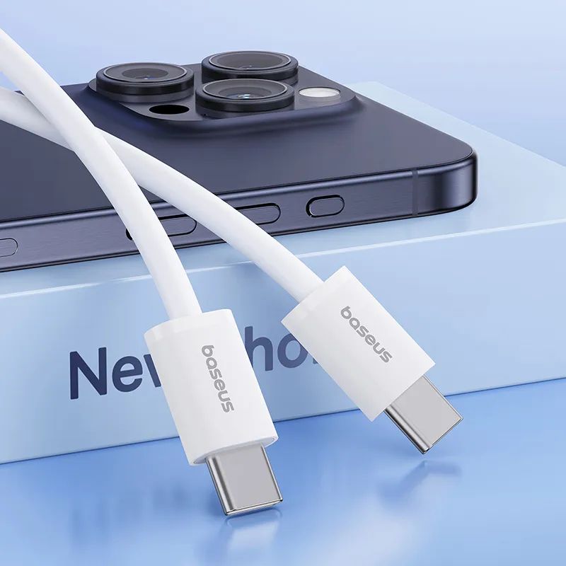 Baseus 30W Type-C to Type-C Superior Series 2 Fast Charging Data Cable 2m White