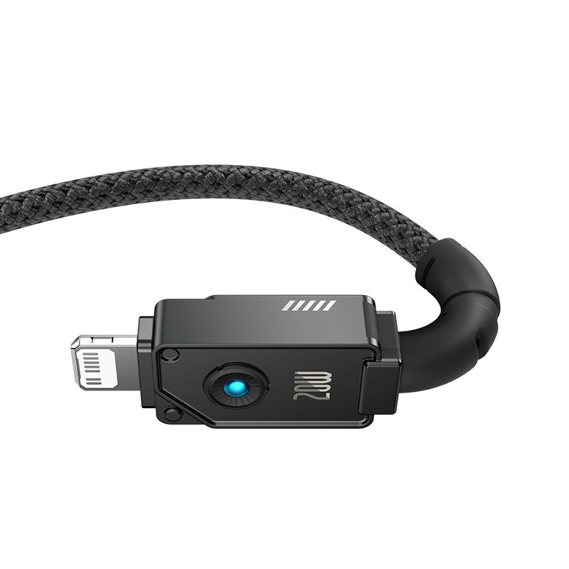 Baseus Unbreakable Series Fast Charging Data Cable Type-C to Lightning 20W Cluster 2m Black