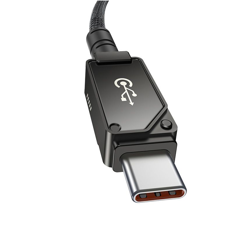 Baseus Unbreakable Series Fast Charging Data Cable Type-C to Lightning 20W Cluster 2m Black