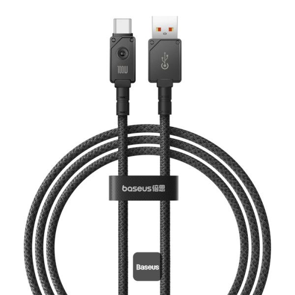 Baseus Unbreakable USB A to USB C 100W cable 2m Black