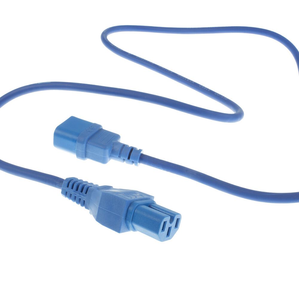 ACT Powercord C14 - C15 3m Blue