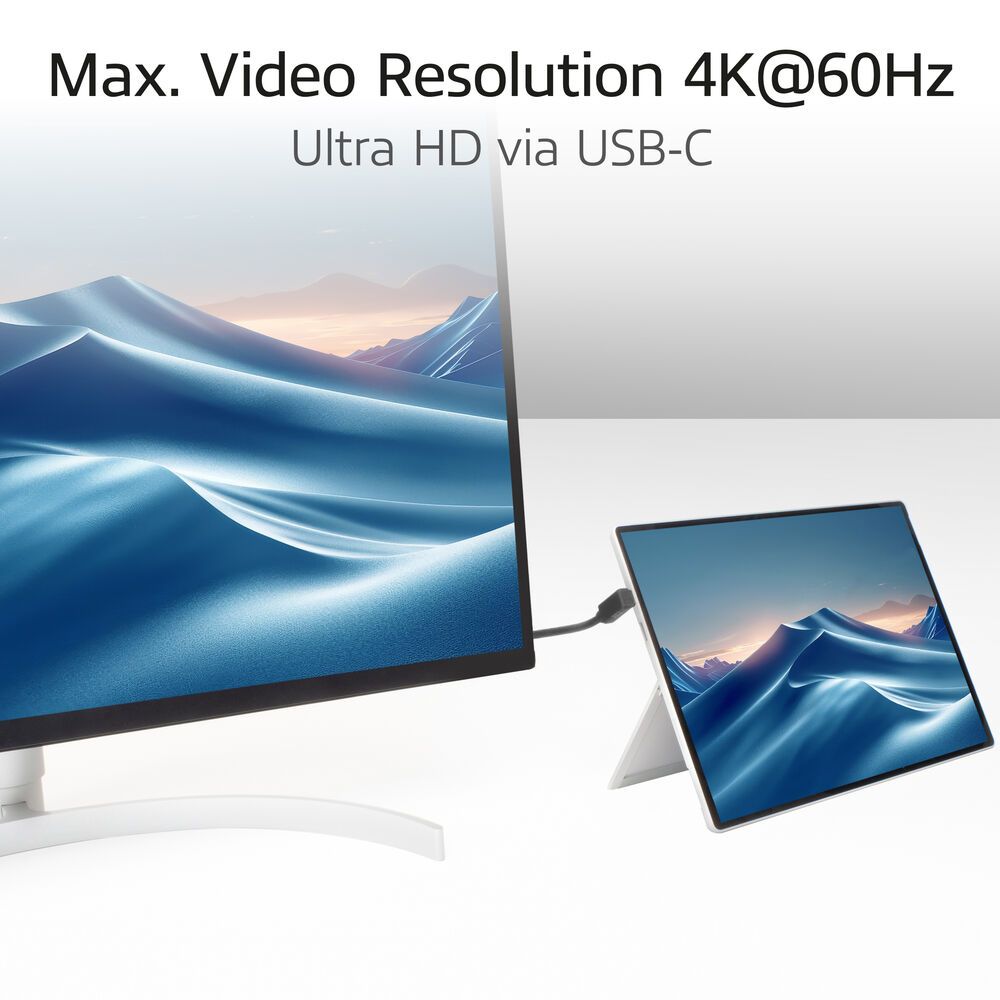 ACT USB 3.0 60W USB Type-C (up/down angled) to USB Type-C (up/down angled) 0,5m Black