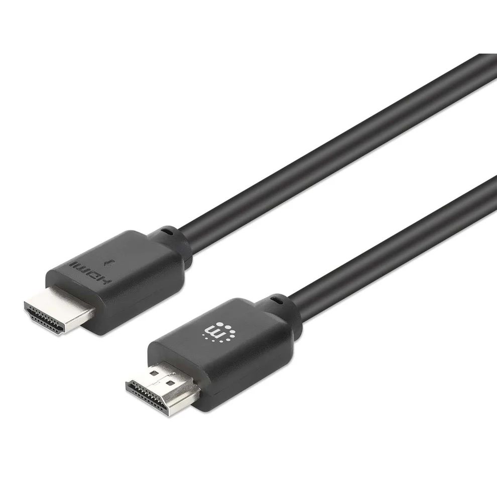 Manhattan High Speed HDMI Cable with Ethernet cable 2m Black