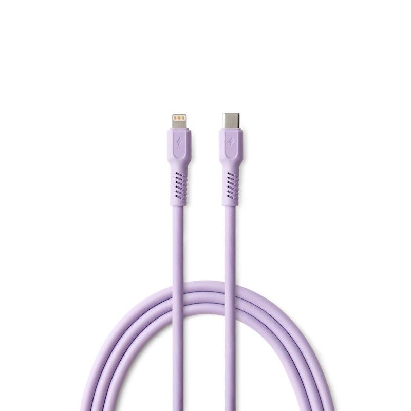 COLORUM USB-C to Lightning cable 1,8m Levander