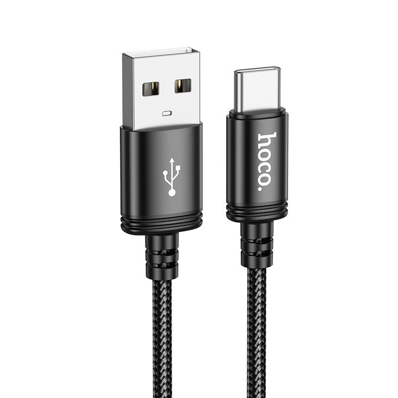 Hoco USB-A- Type-C cable 2m Black