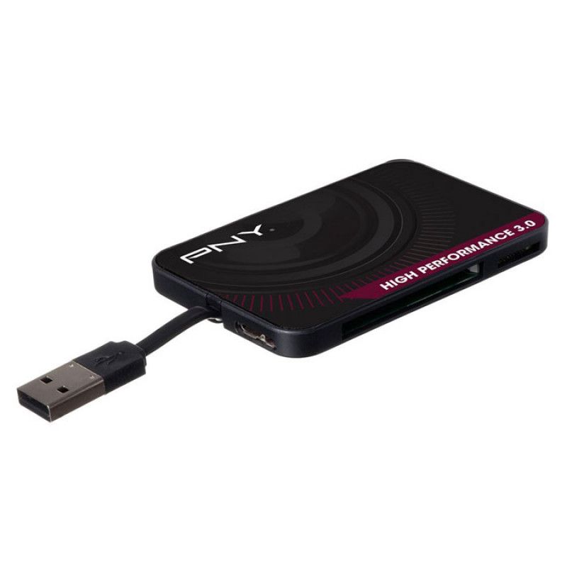PNY High Performance Reader 3.0 Card Reader Black