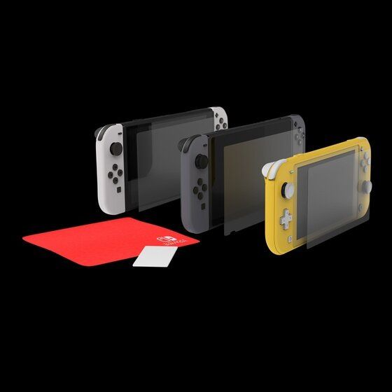 PowerA Anti-Glare Screen Protector Family Pack for Nintendo Switch