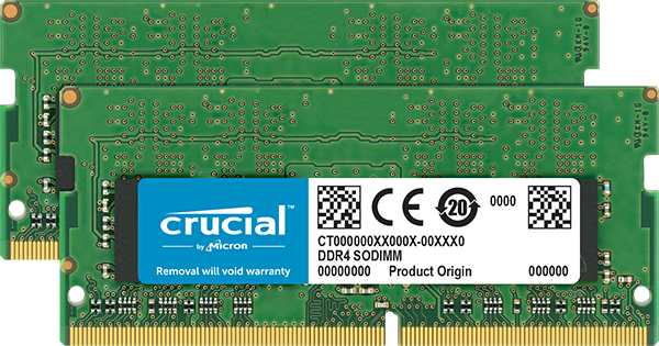 Crucial 16GB DDR4 2400MHz Kit(2x8GB) SODIMM