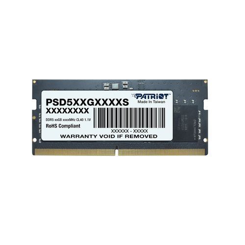 Patriot 16GB DDR5 5600MHz SODIMM Signature Line Black