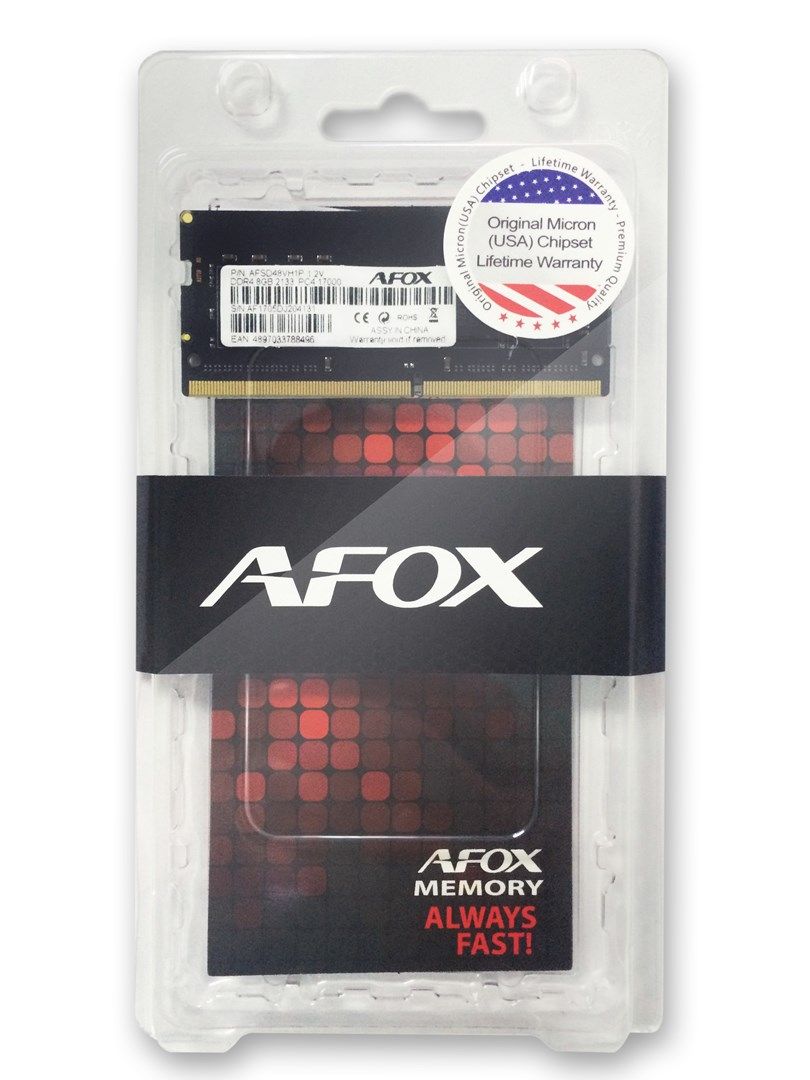 AFOX 8GB DDR4 2666MHz SODIMM