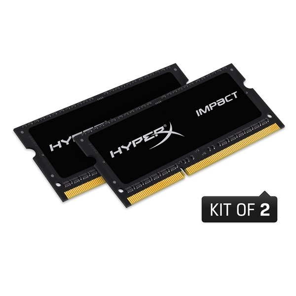 Kingston 16GB DDR3L 1600MHz Kit(2x8GB) SODIMM HyperX Impact