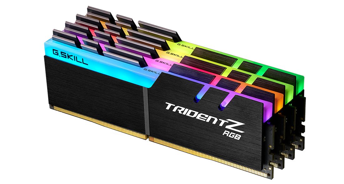 G.SKILL 32GB DDR4 4000MHz Kit(4x8GB) Trident Z RGB