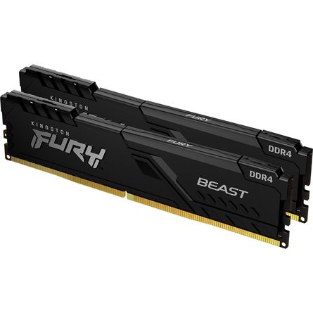 Kingston 32GB DDR4 2666MHz Kit(2x16GB) Fury Beast Black