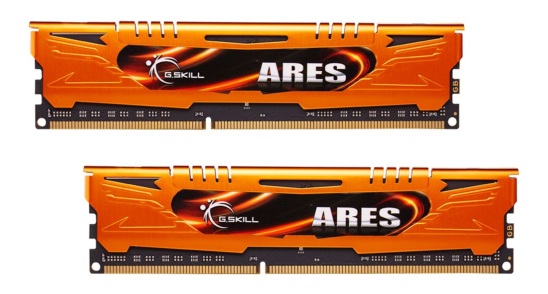 G.SKILL 8GB DDR3 1600MHz Kit(2x4GB) Ares Orange