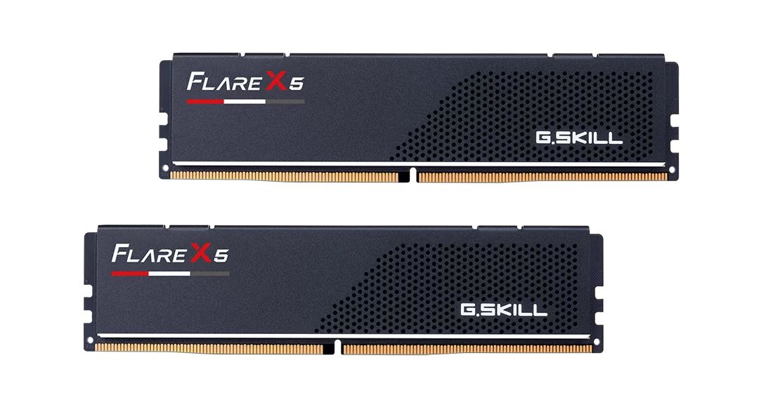 G.SKILL 32GB DDR5 6000MHz Kit(2x16GB) Flare X5 Black