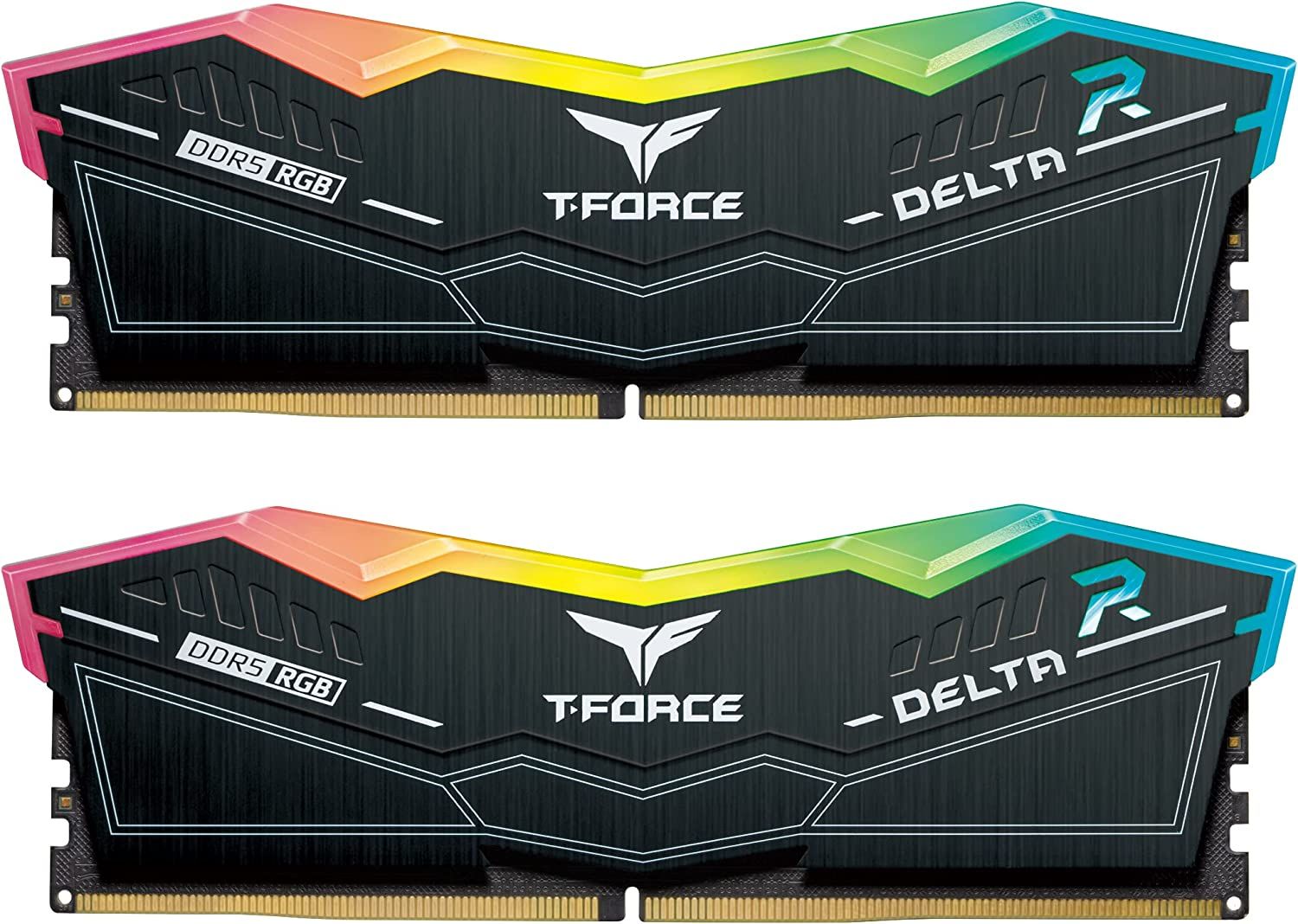 TeamGroup 32GB DDR5 5600MHz Kit(2x16GB) T-Force Delta RGB Black