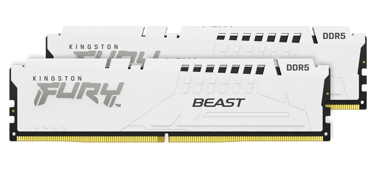 Kingston 32GB DDR5 6800MHz Kit(2x16GB) Fury Beast Expo White