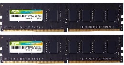 Silicon Power 32GB DDR4 3200MHz Kit(2x16GB) Black