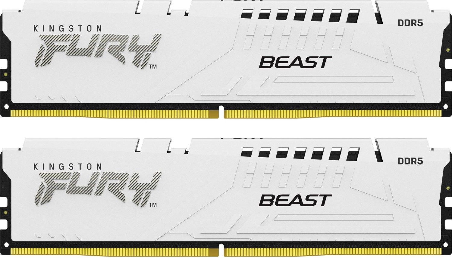 Kingston 64GB DDR5 6400MHz Kit(2x32GB) Fury Beast White