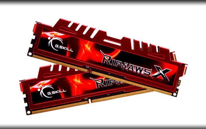 G.SKILL 8GB DDR3 1600MHz Kit(2x4GB) RipjawsX