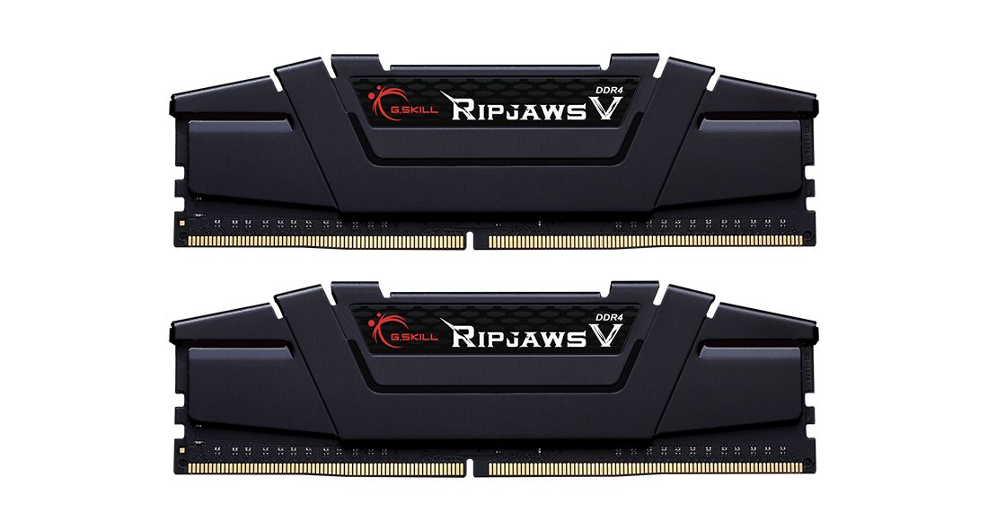 G.SKILL 16GB DDR4 3600Mhz Kit(2x8GB) Ripjaws V Black