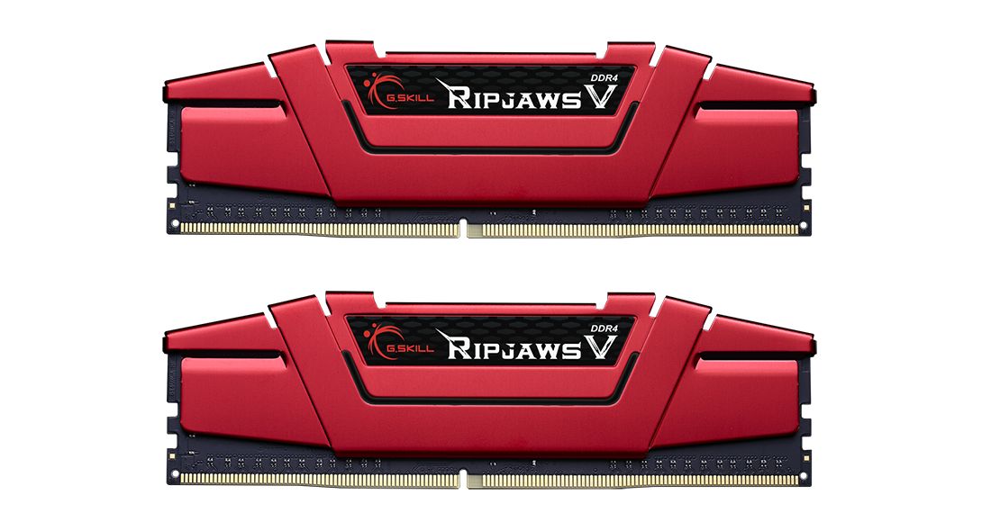 G.SKILL 32GB DDR4 3600Mhz Kit(2x16GB) Ripjaws V Red