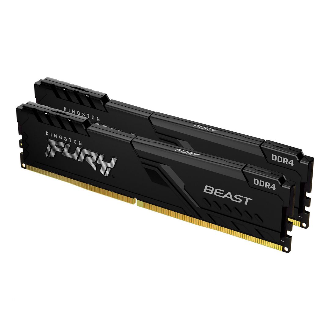 Kingston 16GB DDR4 3600MHz Kit(2x8GB) Fury Beast Black