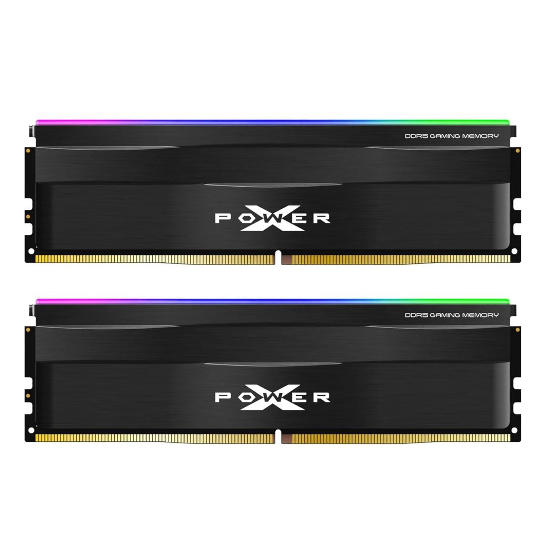 Silicon Power 64GB DDR5 6000MHz Kit(2x32GB) XPower Zenith Gaming RGB Black