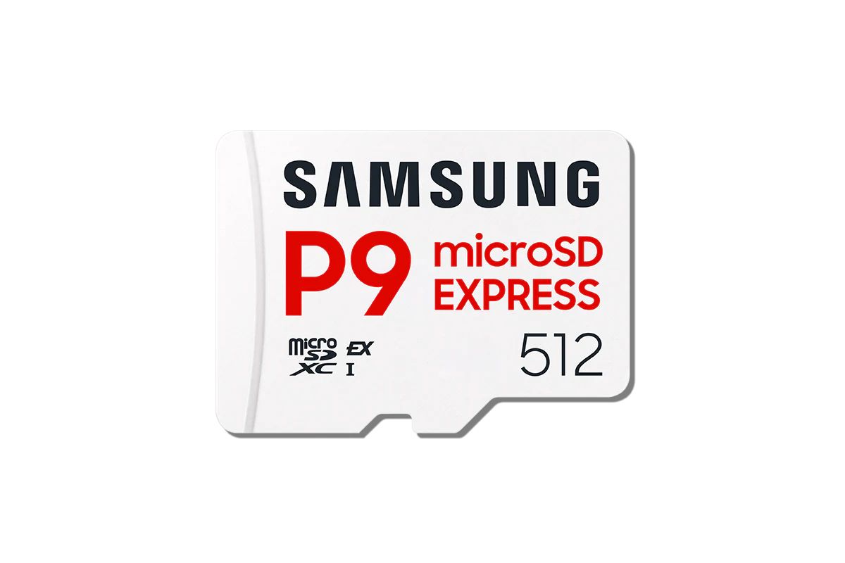 Samsung 512GB microSDXC P9 Express Class 10 U3 V30 A1 adapter nélkül