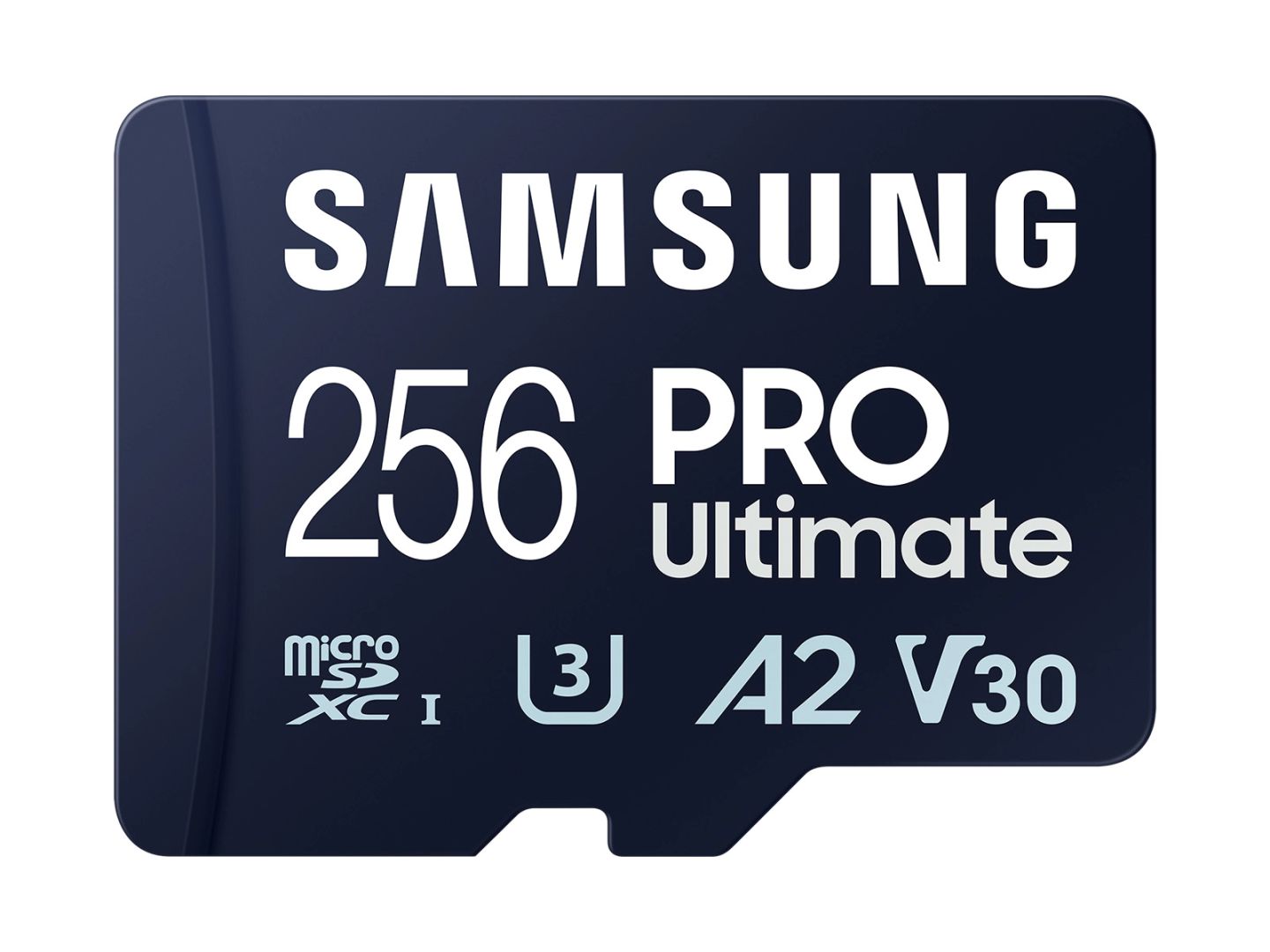 Samsung 256GB microSDXC Pro Ultimate Class10 U3 A2 V30 + adapterrel