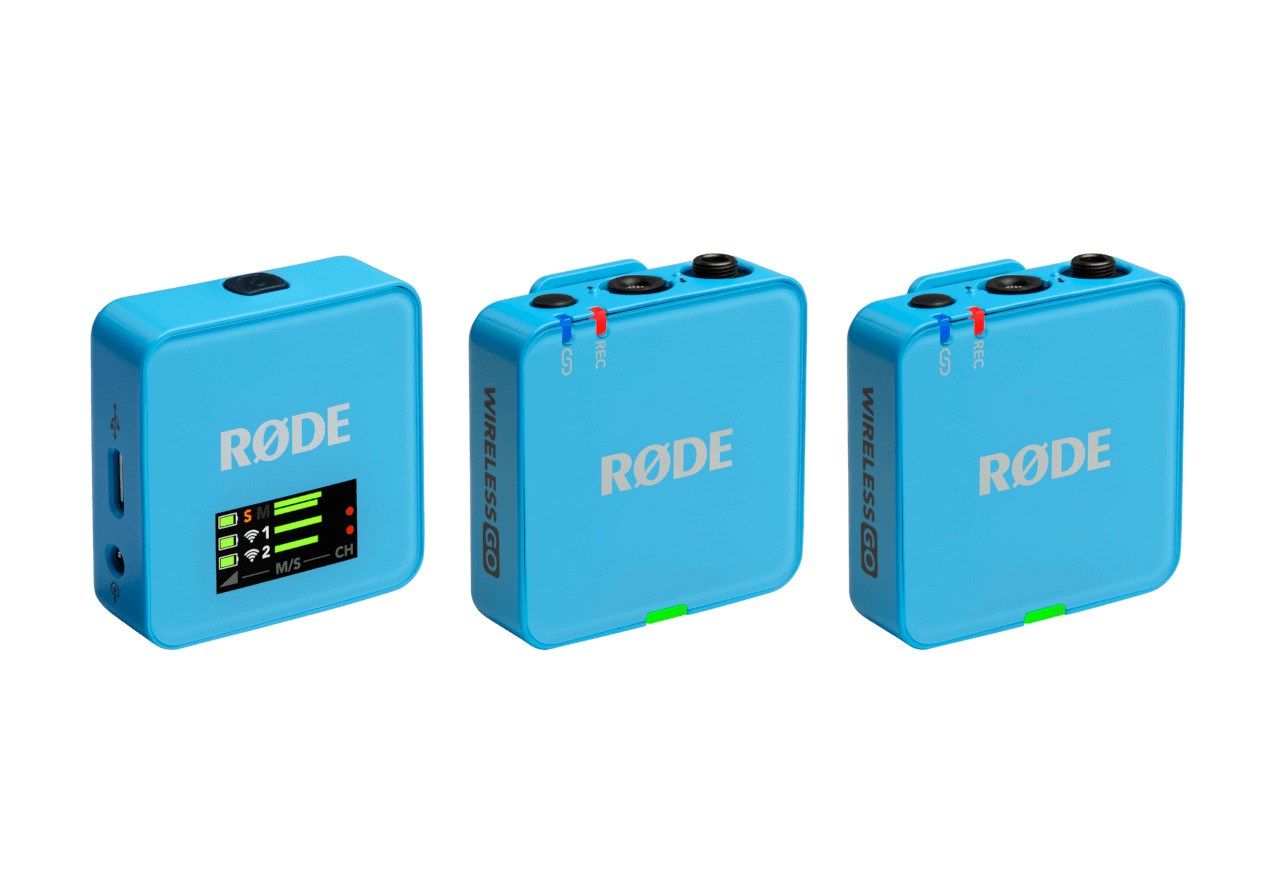 Rode Wireless GO III Compact Wireless Microphone System Blue