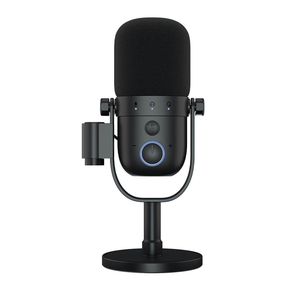 Streamplify MIC VOX Microphone + asztali tartó Black