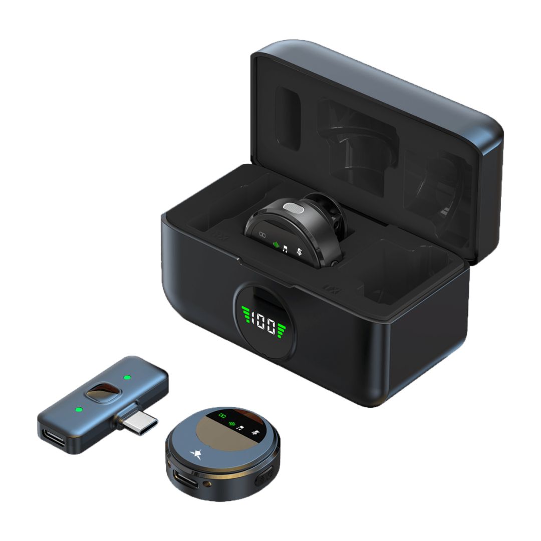 White Shark Tassa Wireless Microphone Black