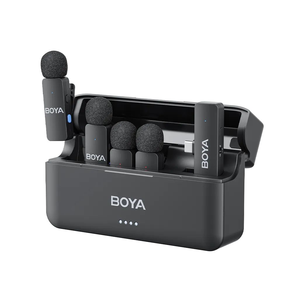 BOYA BY-V4 Wireless Microphone Black