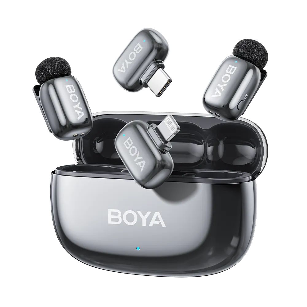BOYA Mini 2 Microphones Space Gray