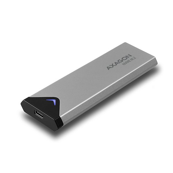 AXAGON EEM2-UG2 USB-C 3.2 Gen 2 NVMe M.2 box Grey