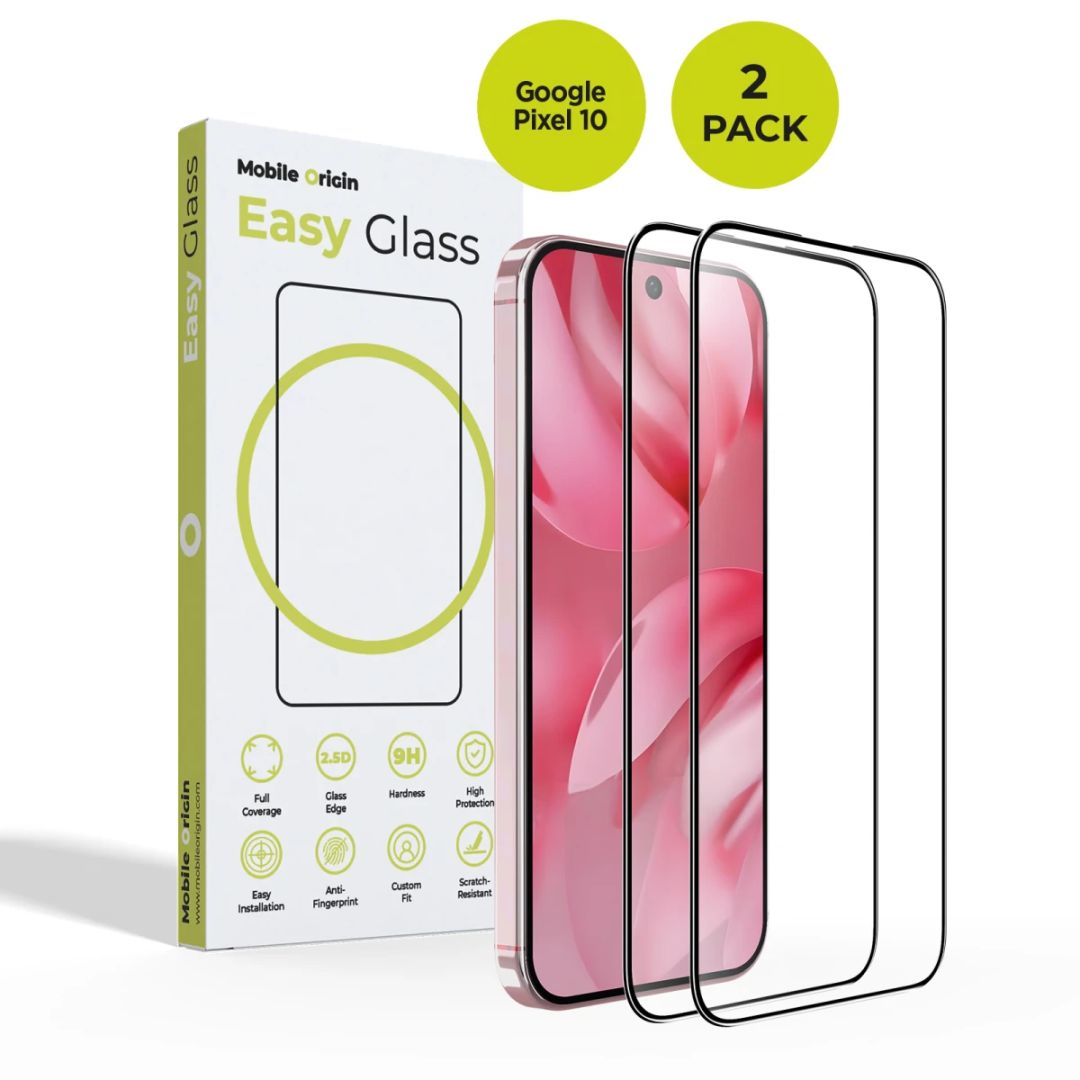 Mobile Origin EasyGlass for Google Pixel 10 2 pack