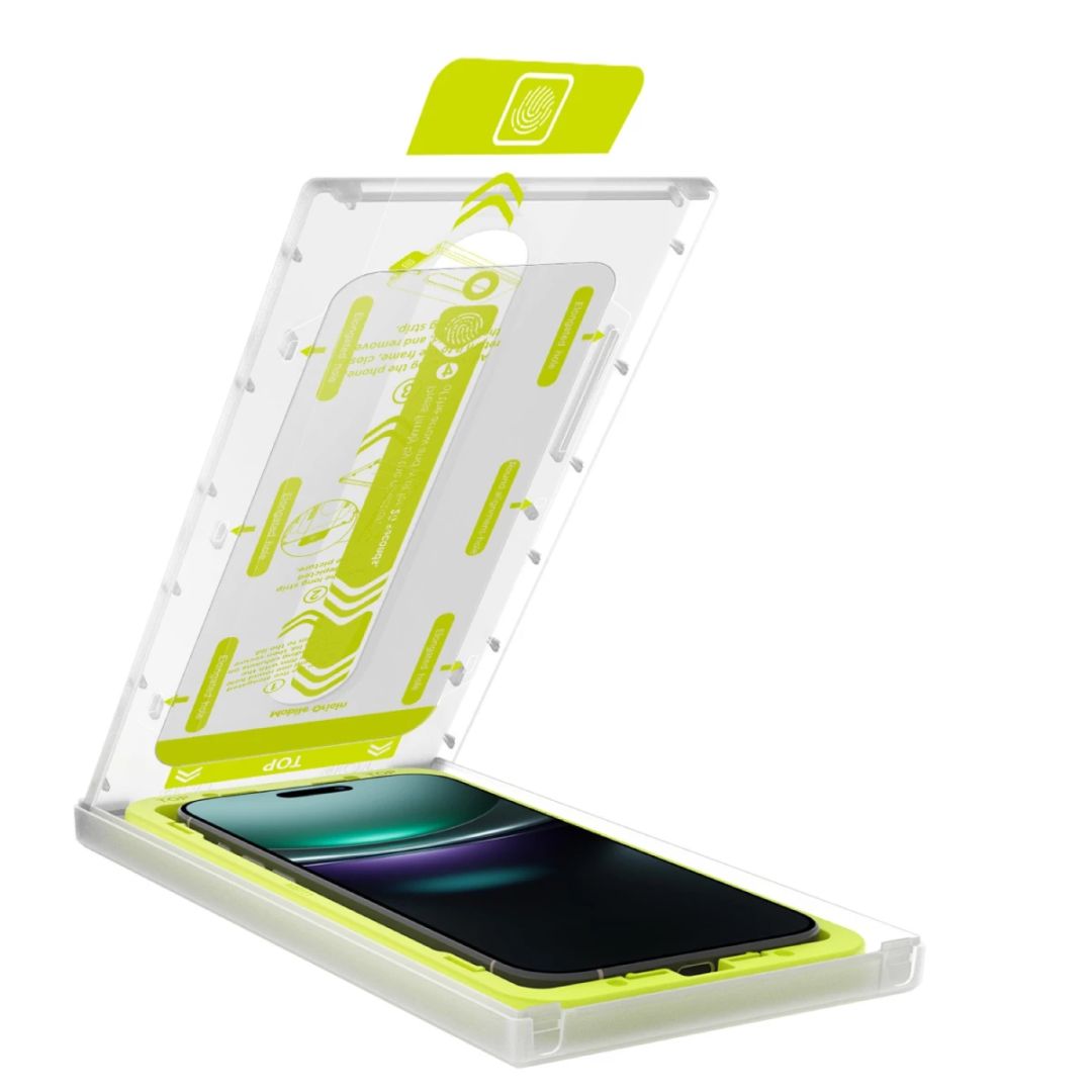 Mobile Origin Screen Guard with easy applicator case friendly for iPhone 17 Pro 2 Pack