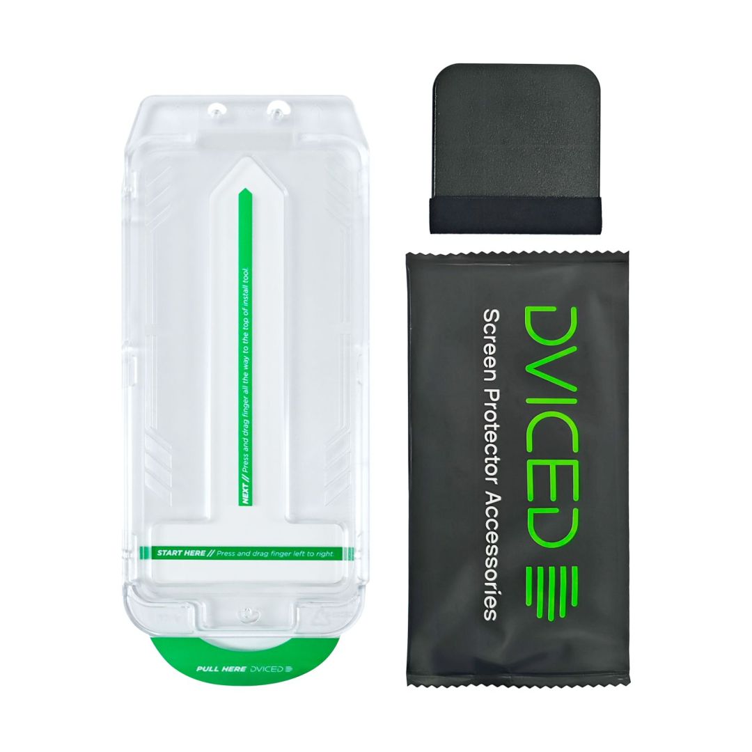 Dviced Tempered glass screen protector for iPhone Air with dust-free applicator