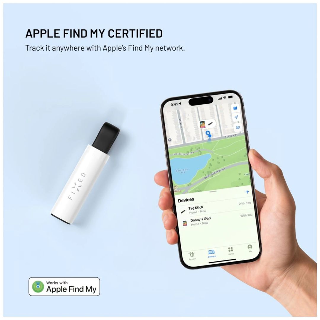 FIXED Tag Stick with Find My support White
